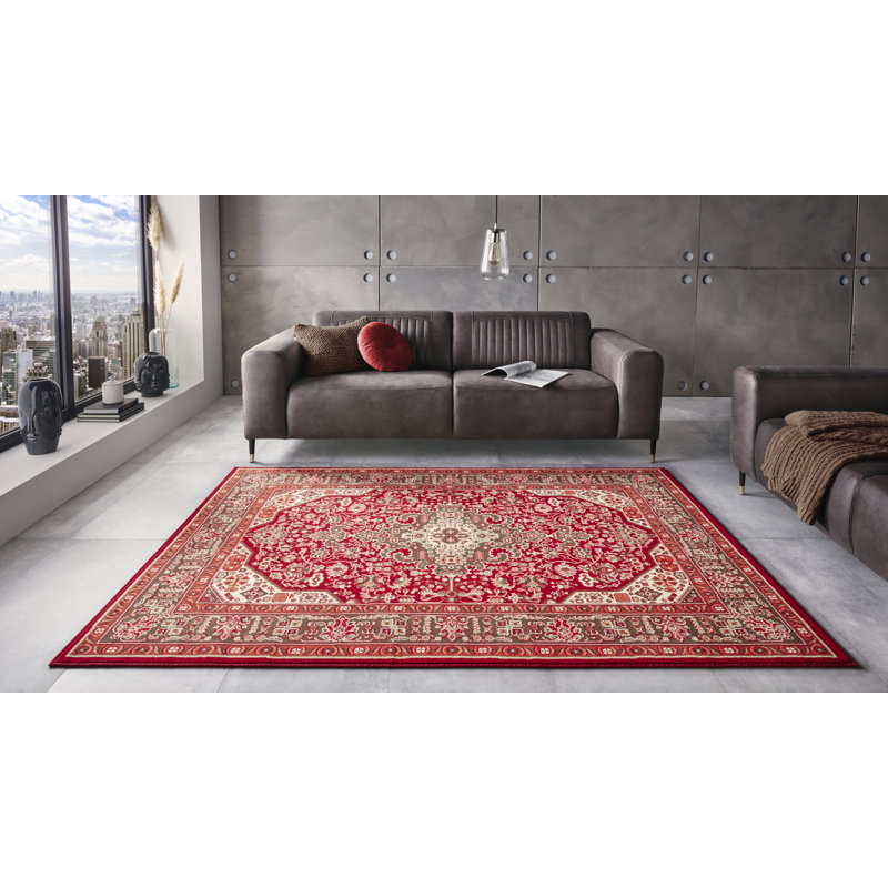 Skazar Isfahan Machine Woven Orientrot Indoor Rug, Rectangle 200 x 290cm