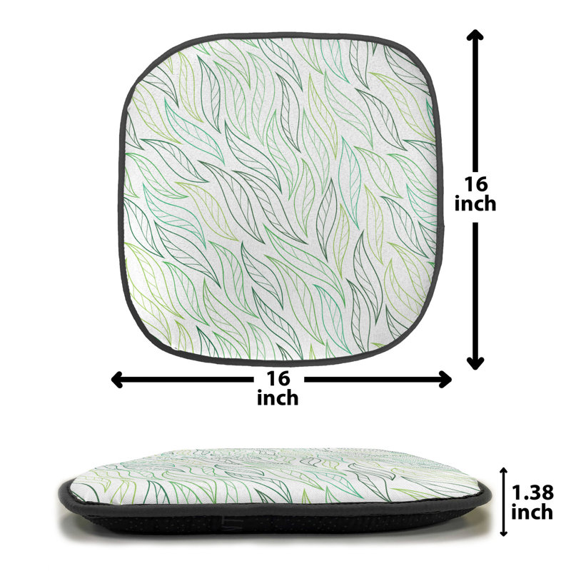 Outdoor 1.38'' Dining Chair Seat Cushion