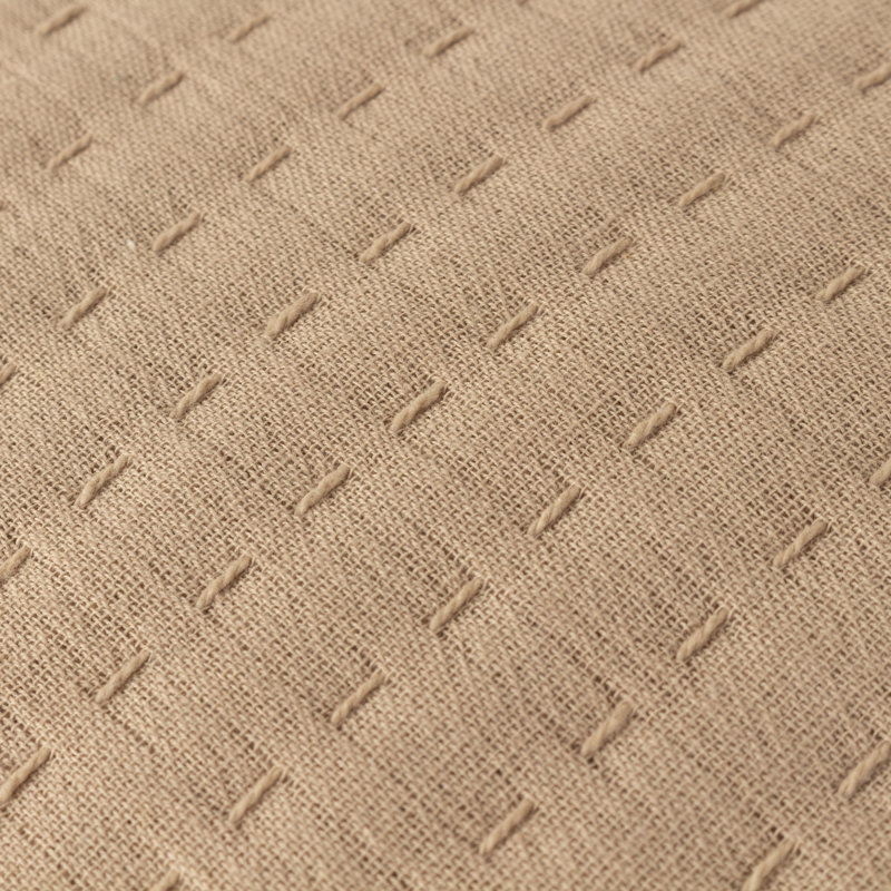 Hush Square Cushion Cover, Taupe