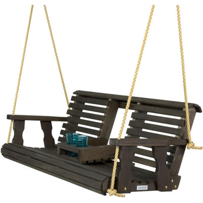 Balancelle de véranda avec lit suspendu Amish 800 lb
