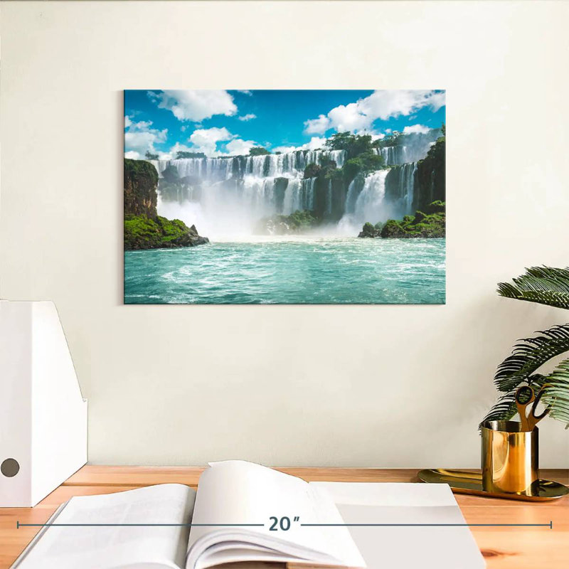 Chutes d'Iguazu d'Alvord, H 8 po x l 12 po