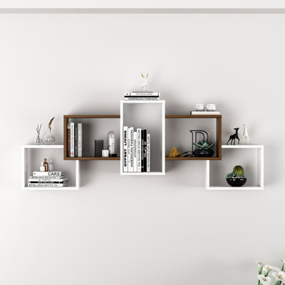 Camryn Wood Cube Shelf