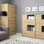 Tyle 2 Door Manufactured Wood Wardrobe