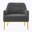 Chaise d'appoint moderne avec fauteuil rembourré-129859713