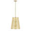 Luminaire suspendu cage simple à 6 lumières Lonnie
