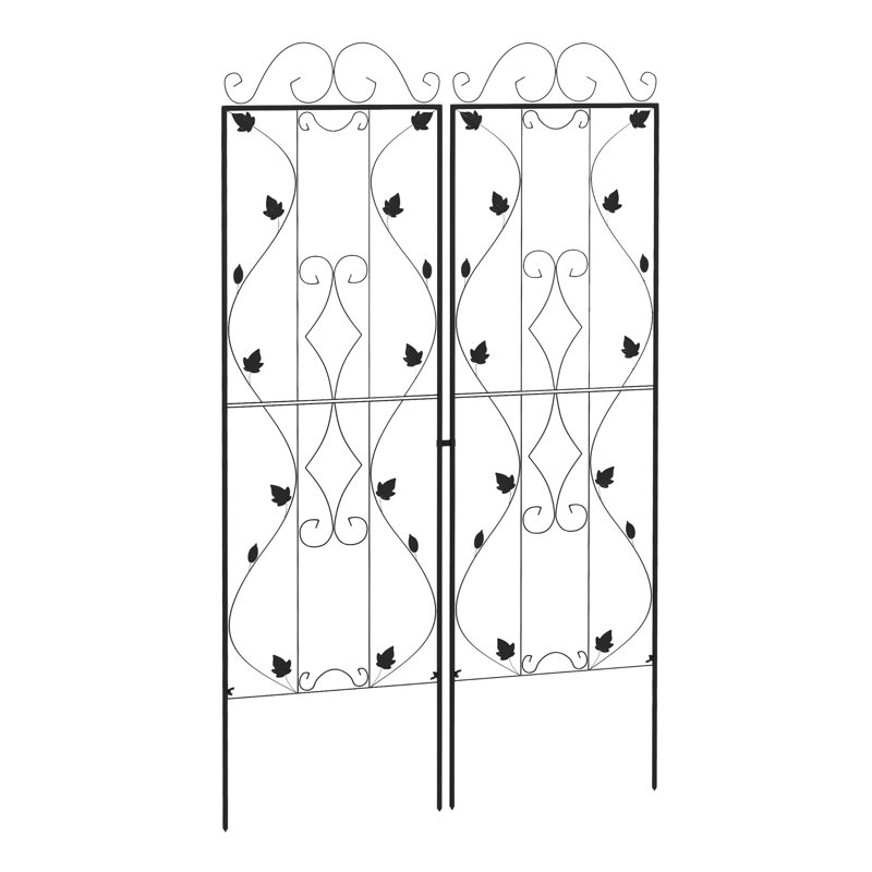 181cm H x 50cm W Metal Gothic