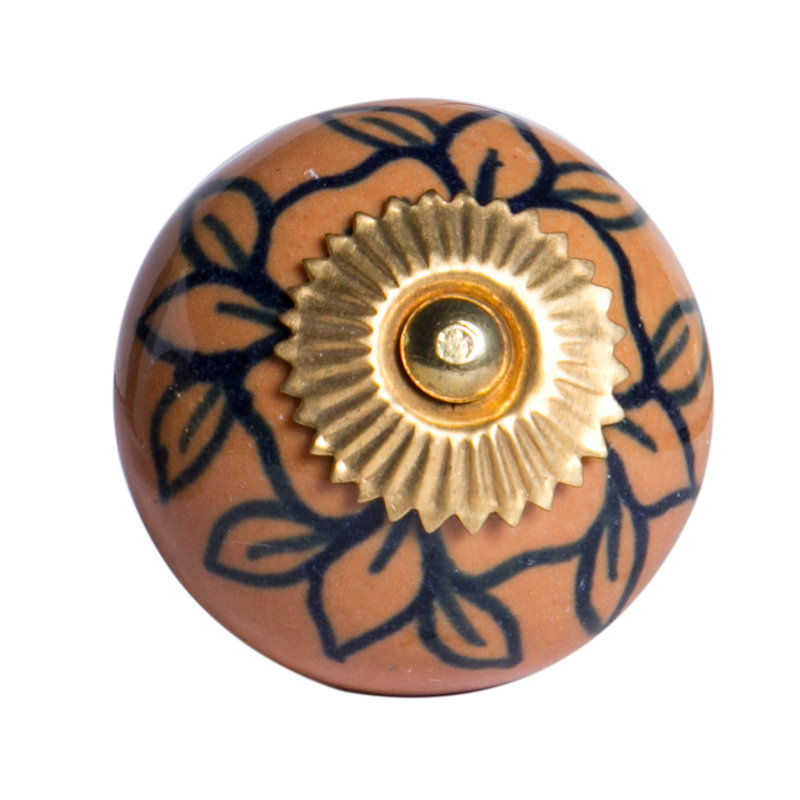 Heide 1 1/2" Diameter Mushroom Knob