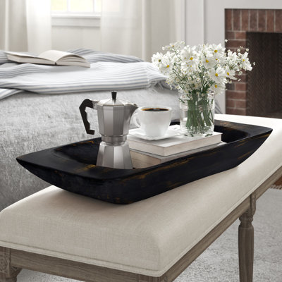 Tufan Handmade Wood Decorative Bowl 1