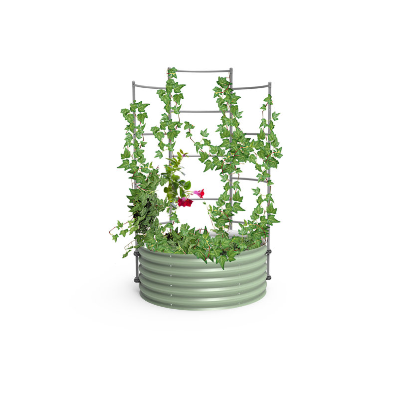 Metal Modular Garden Wall Trellis, 71" Tall