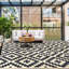 Tapis intérieur / extérieur noir / beige-65221575