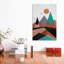Copper Mountains by Elisabeth Fredriksson - Print on Canvas-2093708186-2102647325