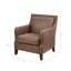Fauteuil d'appoint en similicuir Marsona