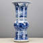 Eight Handmade Porcelain Table Vase