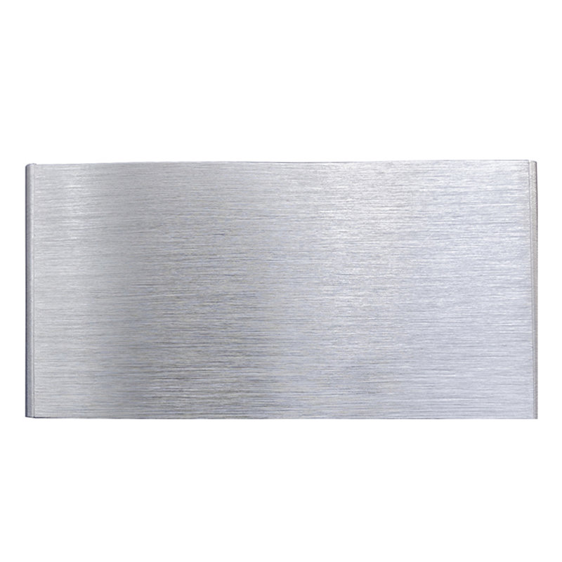 Furey LED Flush Mounted Sconce, Aluminium