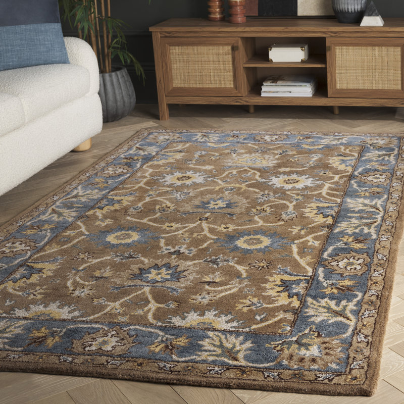 Cranmore Hand Tufted Wool Oriental Rug, Rectangle 5' x 8'