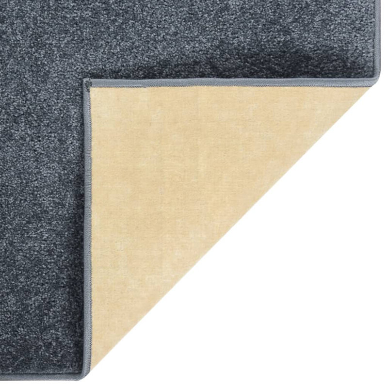 Adelee Solid Colour Shag Area Rug, Rectangle 160 x 230cm