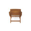 Chaise longue pliable en bois Lahaina