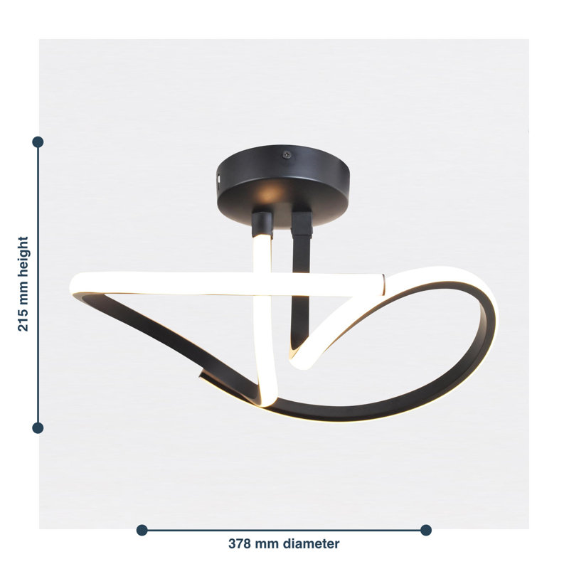 Wardsboro LED Semi Flush Mount