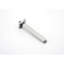Système de pomme de douche à fixation au plafond, 16 po, laiton et acier inoxydable, nickel brossé, douche de salle de bain, support de massage continu - Accessoire élégant en nickel-118767959