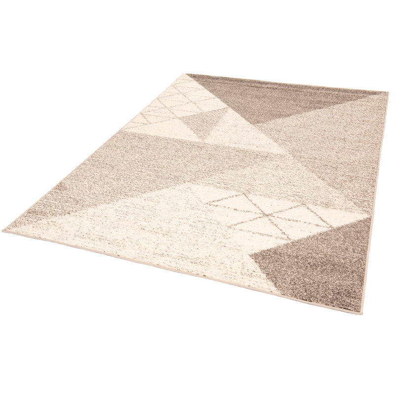 Knut Geometric Hand Woven Area Rug, Rectangle 190 x 280cm