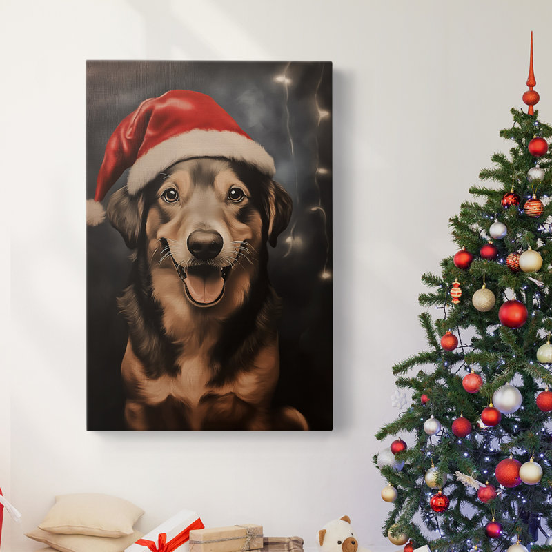 Art des Fêtes de Noël - Toile tendue avec châssis - Série 2-CCLIX