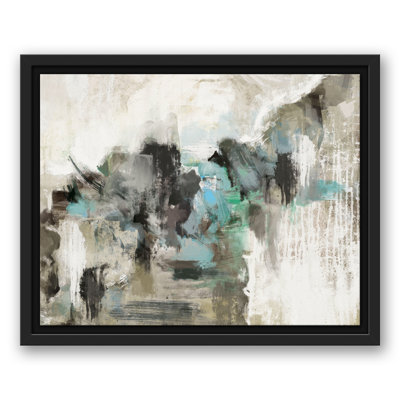 Neutre avec sarcelle, reproduction sur toile