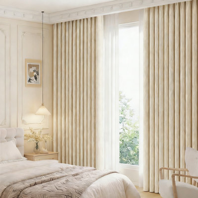Rideau pour rideaux de salon 2 panneaux de chambre à coucher