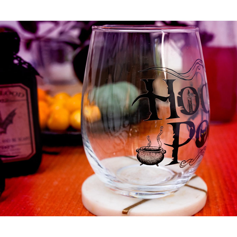 Gerven 20 oz. Verre à vin sans pied en verre