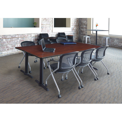 Nidal Cain Steel T-Base Training Seminar Table by Inbox Zero