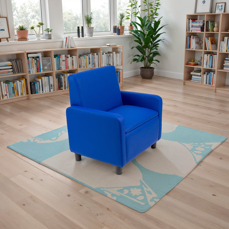 Kid Comfort Collective Modular Club Chair - Blue, Blue