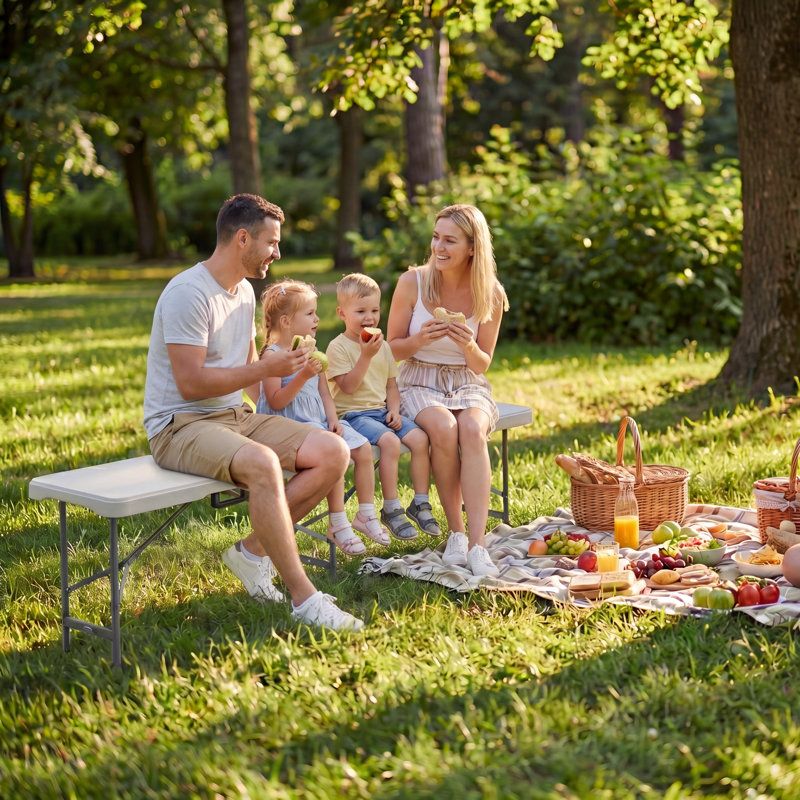 Calae Steel Outdoor Bench