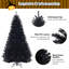 Arbre de Noël noir en épinette artificielle-1302914673