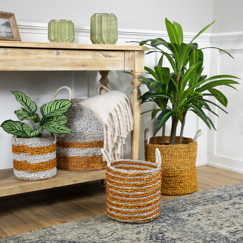 Northlight Seasonal Seagrass Basket