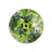 Green Tropical Leaf Ceramic Garden Stool