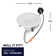 4.96'' Selectable Color Temperature Dimmable Air-Tight IC Rated LED Retrofit Recessed Lighting Kit