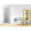 Porte standard préfinie en bois manufacturé et en verre Avon 207-88710178-88710186-91673729