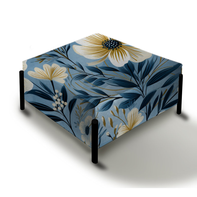Motif floral bleu II Coastal Elegance Floral
