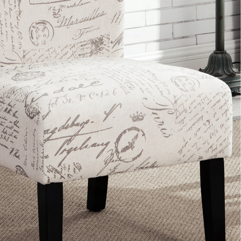 Fauteuil d'appoint contemporain sans accoudoirs
