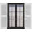 14.5"W, Weather-Resistant Polypropylene Louver Shutters, Easy DIY Install (Set of 2)-115342294-115342302