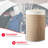 Bamboo Collapsable Hamper-2042226783
