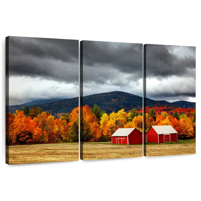 Alvord Adirondacks Autumn, 24" H x 38" W