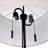 65'' Tall 2-Light Mid Century Modern Floor Lamp, Dual Pull Chains, Marble Base-1324692863-1324692862
