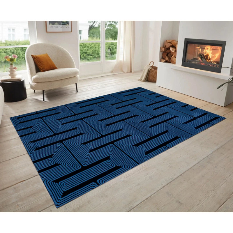 Luna Navy, Rectangle 120 x 170 cm