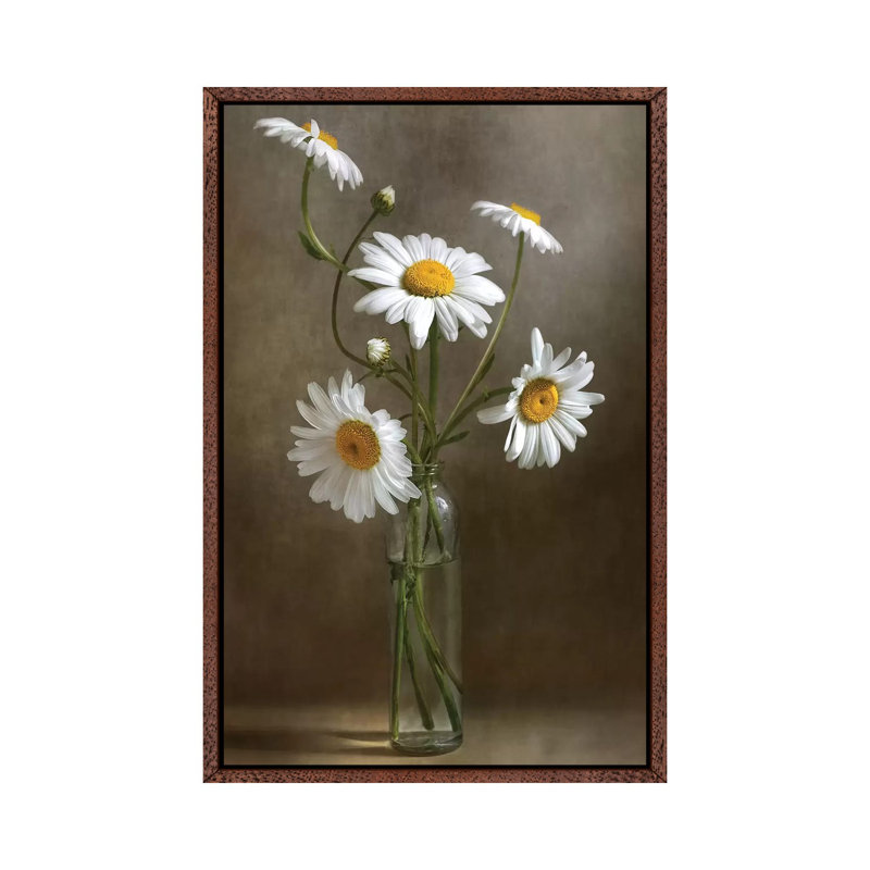 Still Life I 1 Piece Painting on Canvas, 66.04 cm H x 45.72 cm W, Classic Brown Wood Framed
