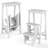 Pocklingt 3 - Step Solid Wood Lightweight Folding Step Stool