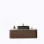 Meuble-lavabo mural flottant avec lavabo et armoire de rangement, avec tiroirs, pré-assemblé pour une installation facile et une utilisation durable-1270942576-1270942577