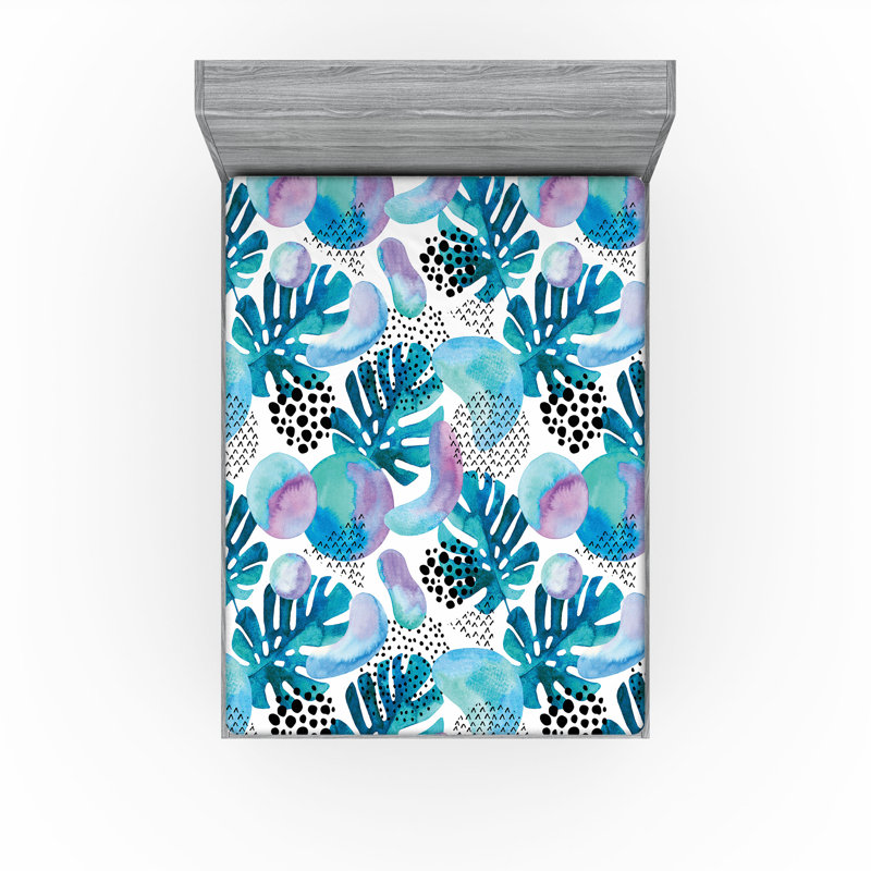 Drap-housse bohème tropical Ambesonne, Drap-housse grand