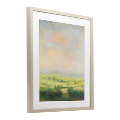 Springtime Farnese Landscape Framed Print Under Glass, design by William McCarthy