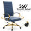 Fauteuil de bureau en cuir Humairaa-1103856406