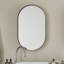 Miroir ovale encastré pour pharmacie-522850014